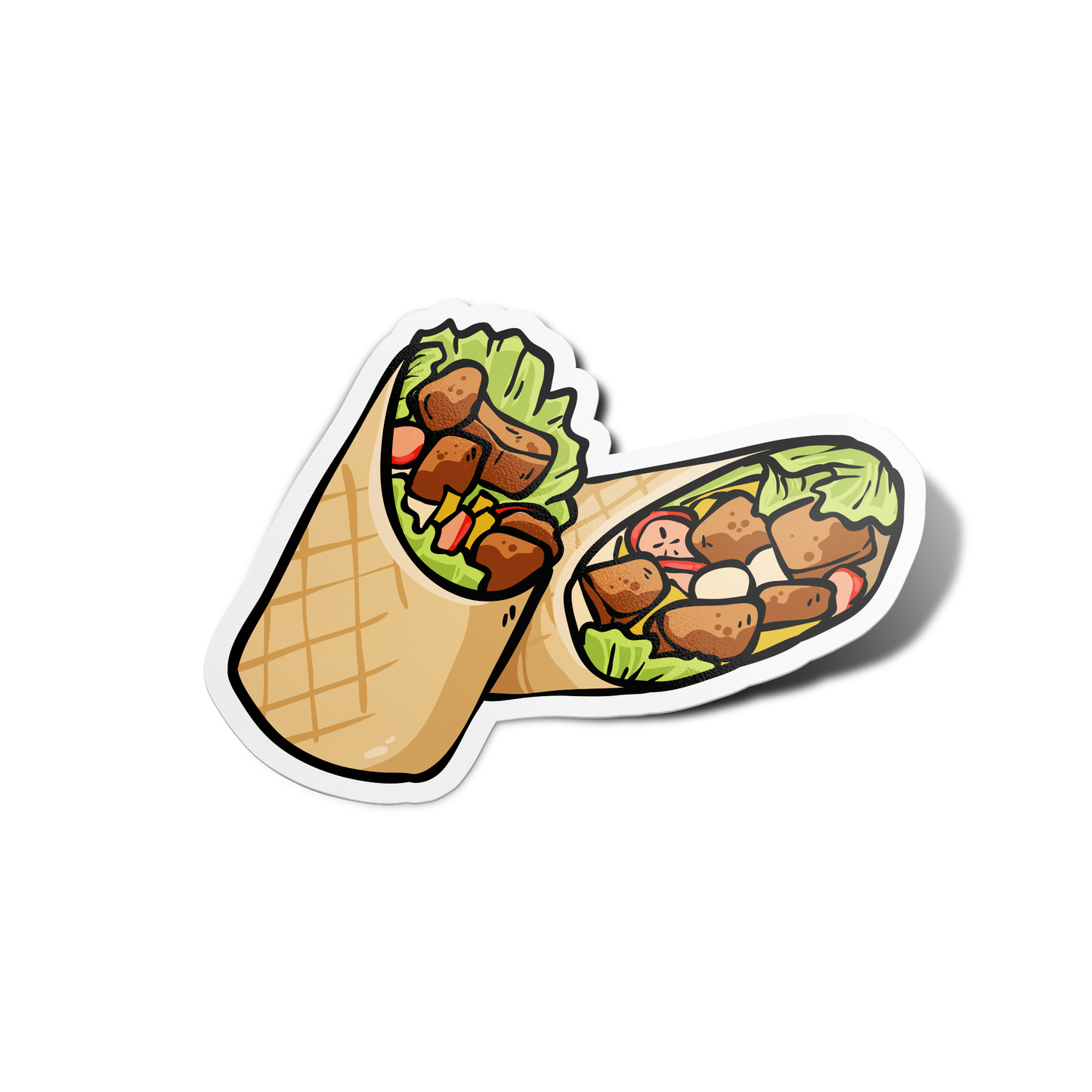 Burrito Mexican Sticker