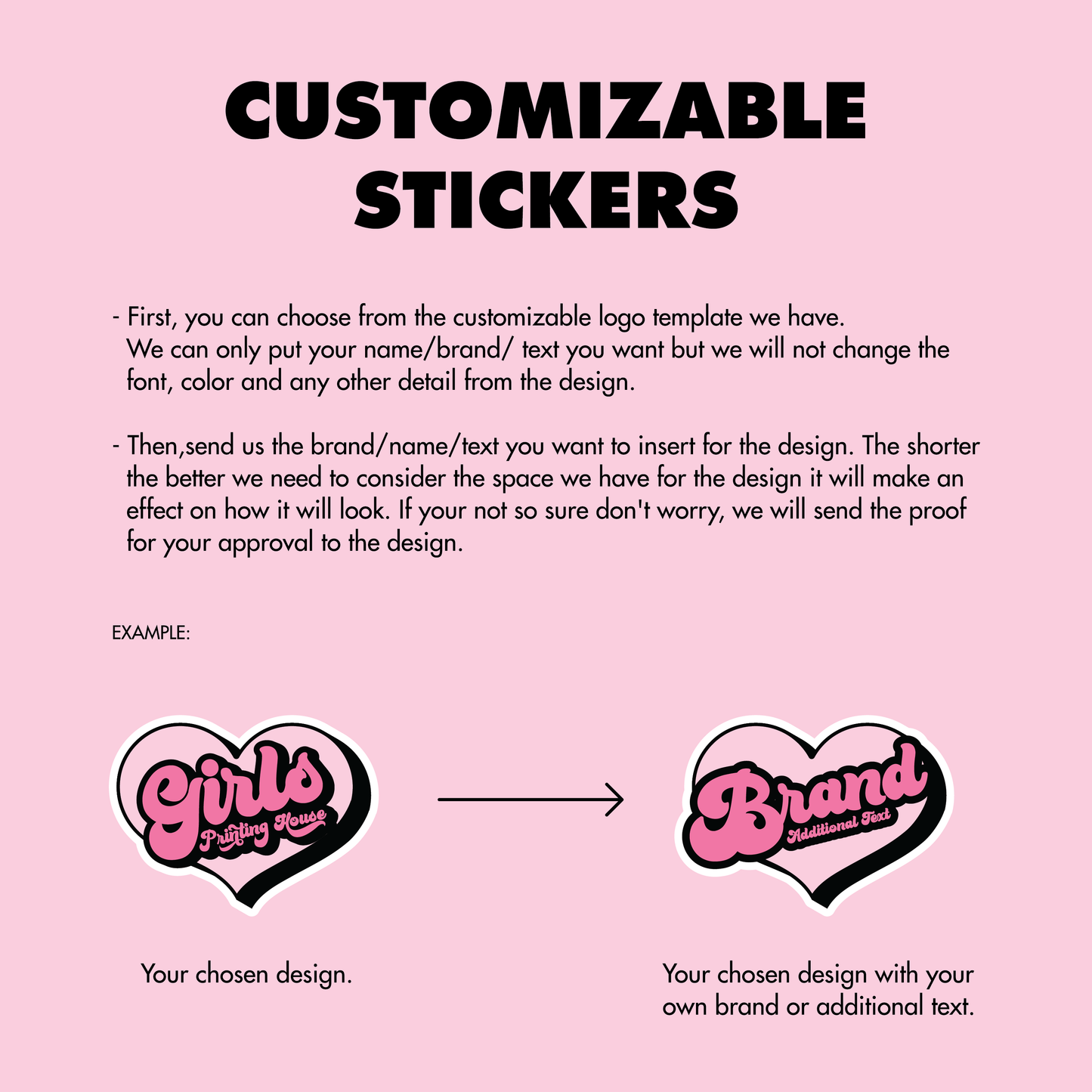 Customizable Sticker