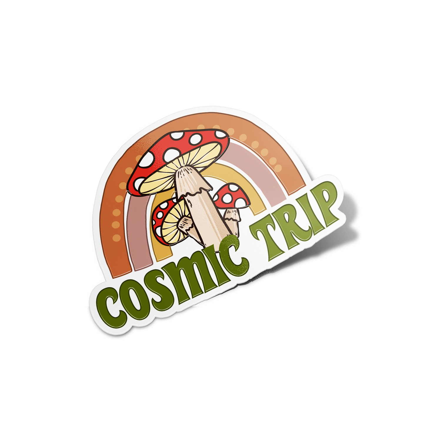 Cosmic Trip Nature Sticker