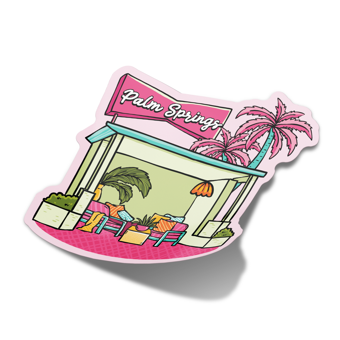 Palm Springs Sticker