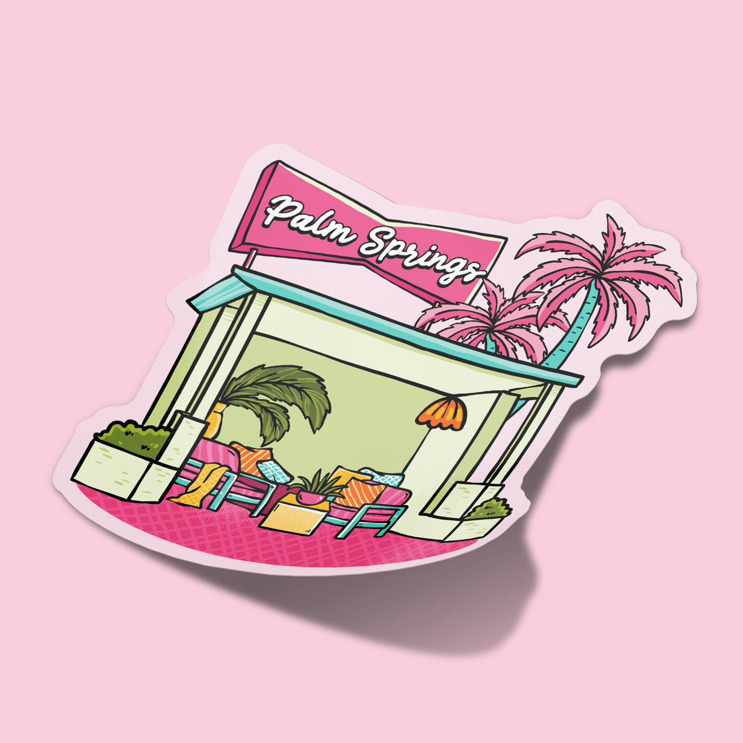 Palm Springs Sticker