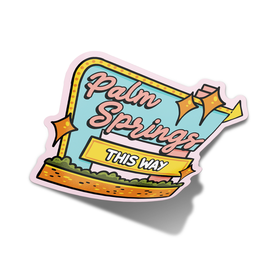 Palm Springs Sticker