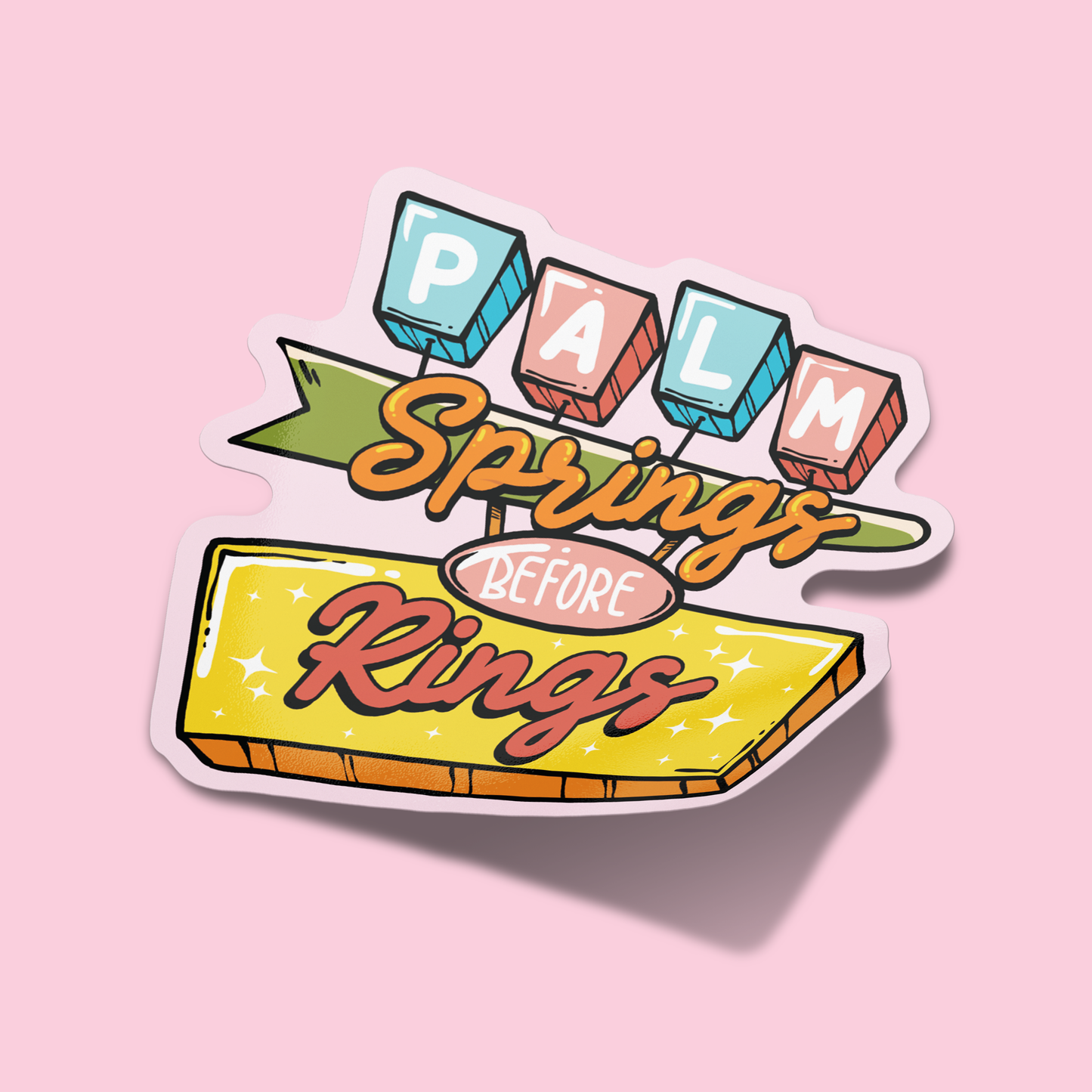 Palm Springs Sticker