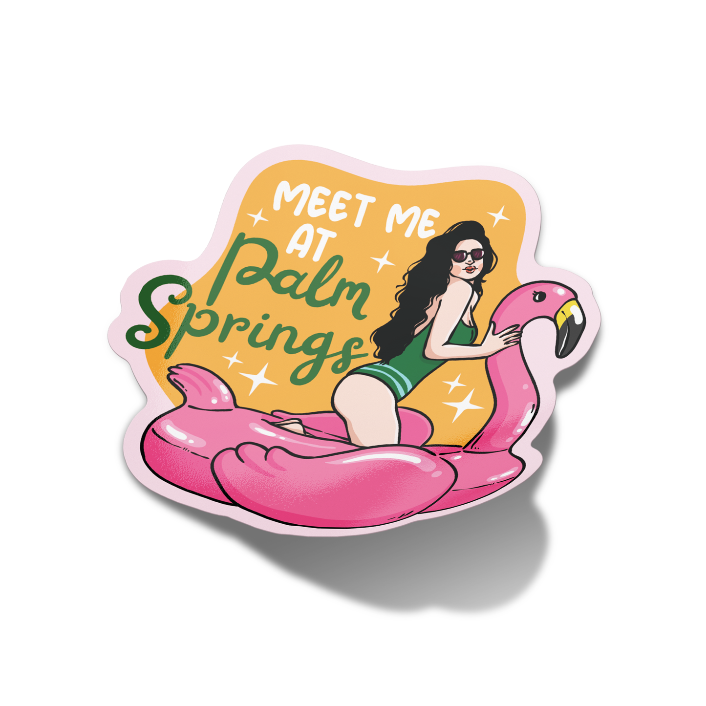 Meet me at Palm Springs Sticker