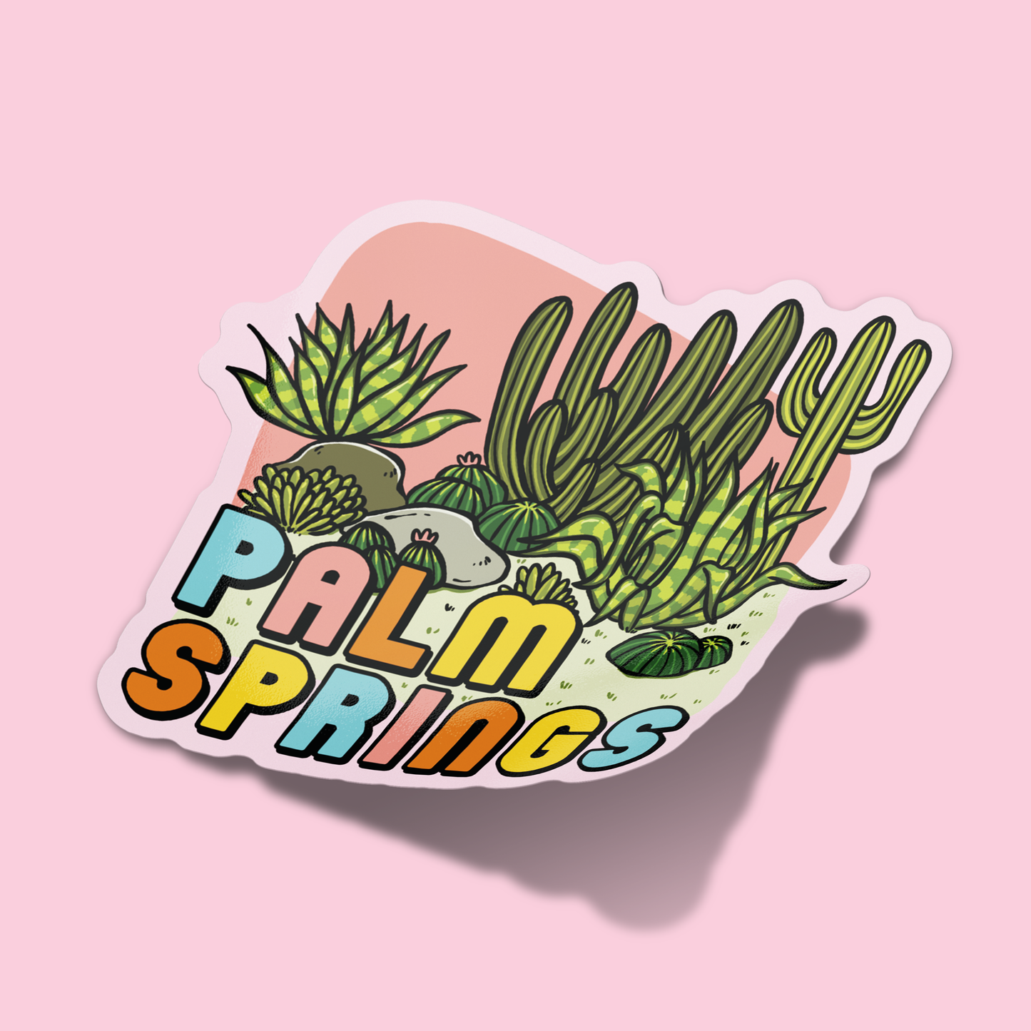 Palm Springs Sticker