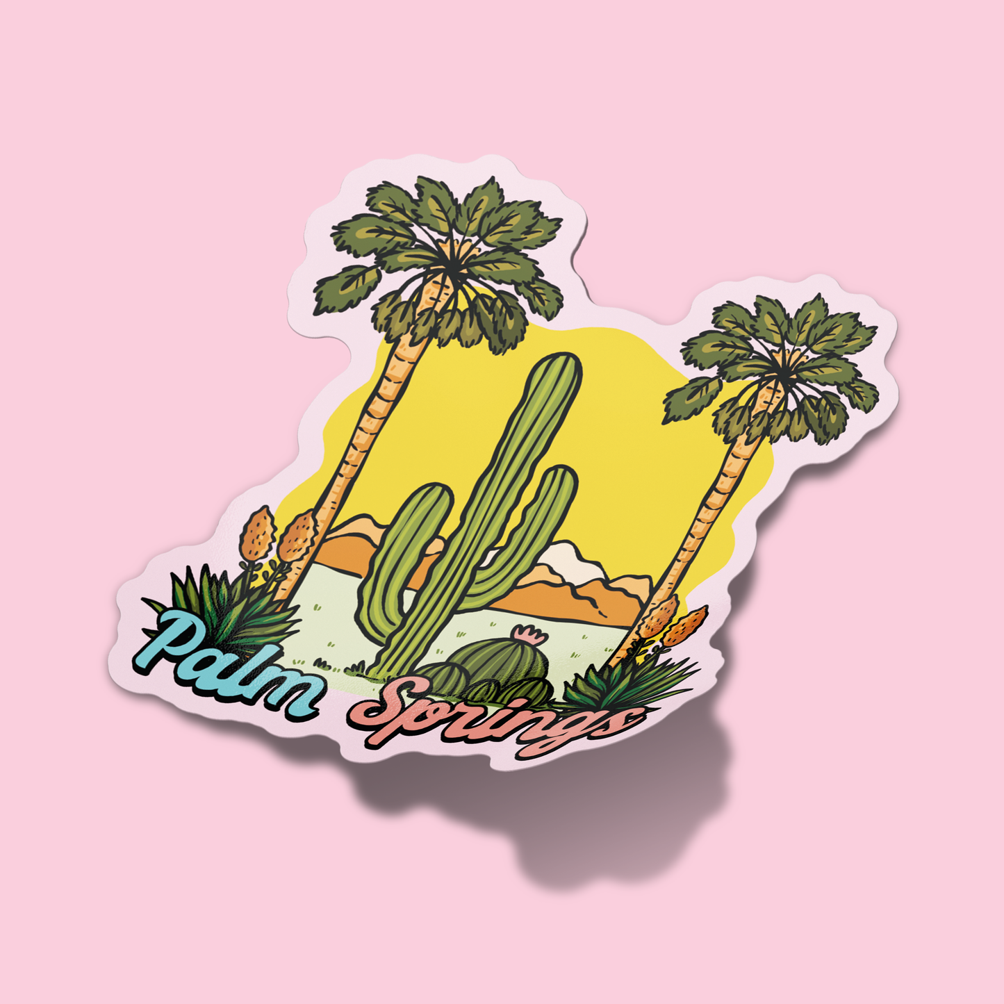 Palm Springs Sticker