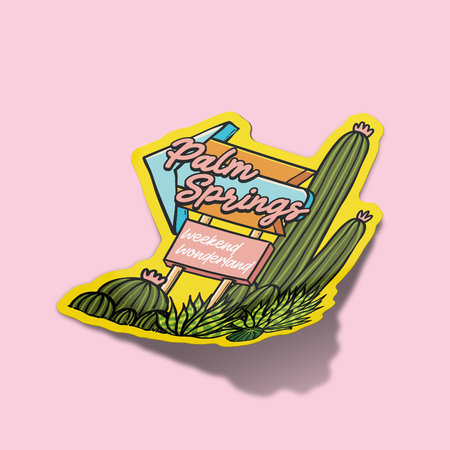 Palm Springs Sticker