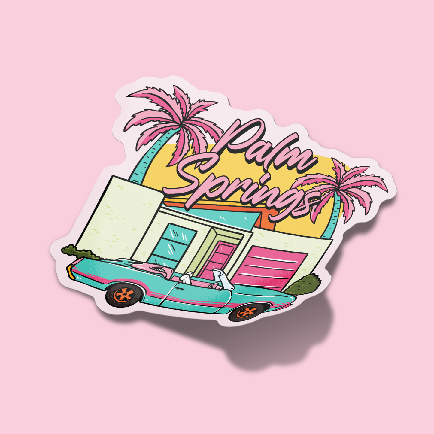 Palm Springs Sticker