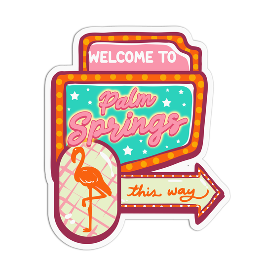 Palm Springs Sticker