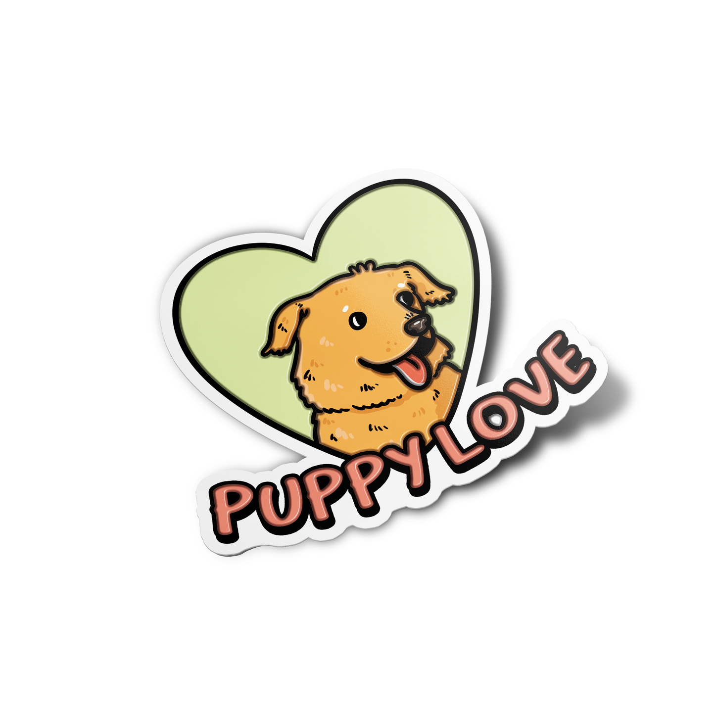 Puppy Love Sticker