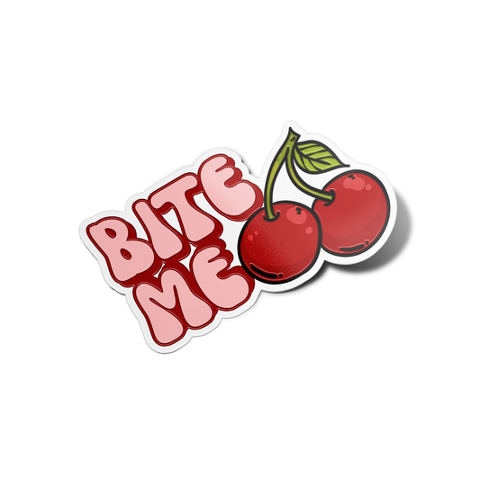 Bite Me Sticker