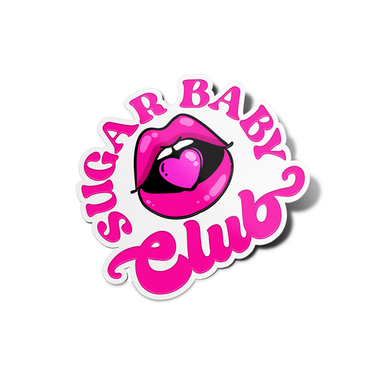 Sugar Baby Club Sticker