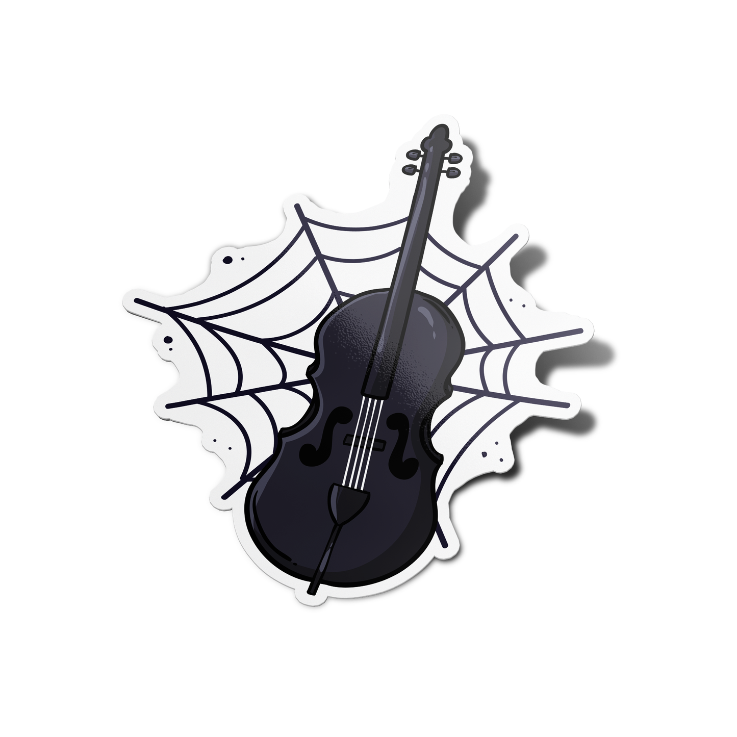 Black Violin Wednesday Sticker