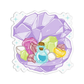 Candle and Crystal Sticker