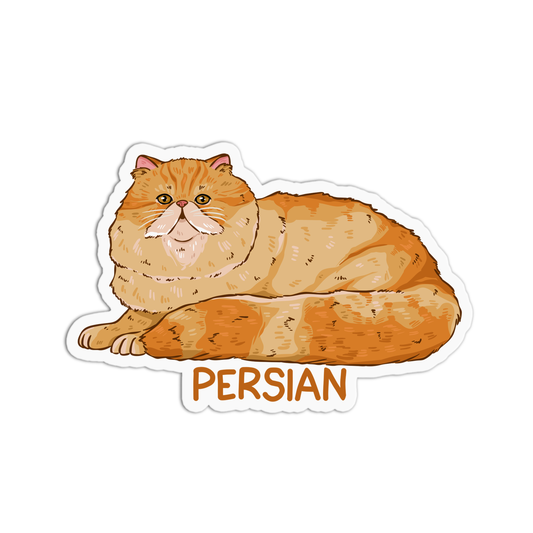 Persian Cat Sticker