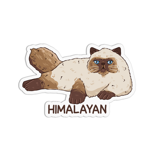 Himalayan Cat Sticker