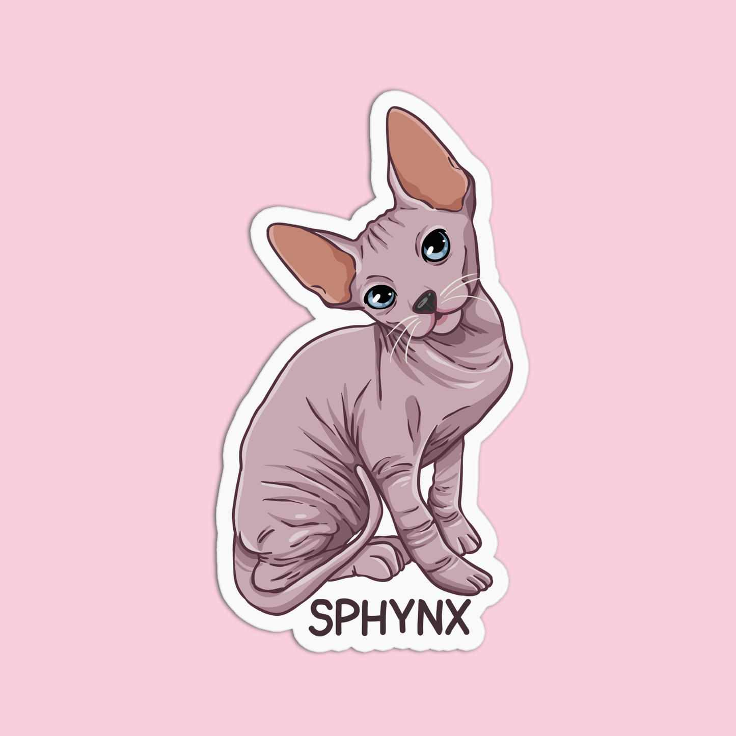 Sphynx Cat Sticker