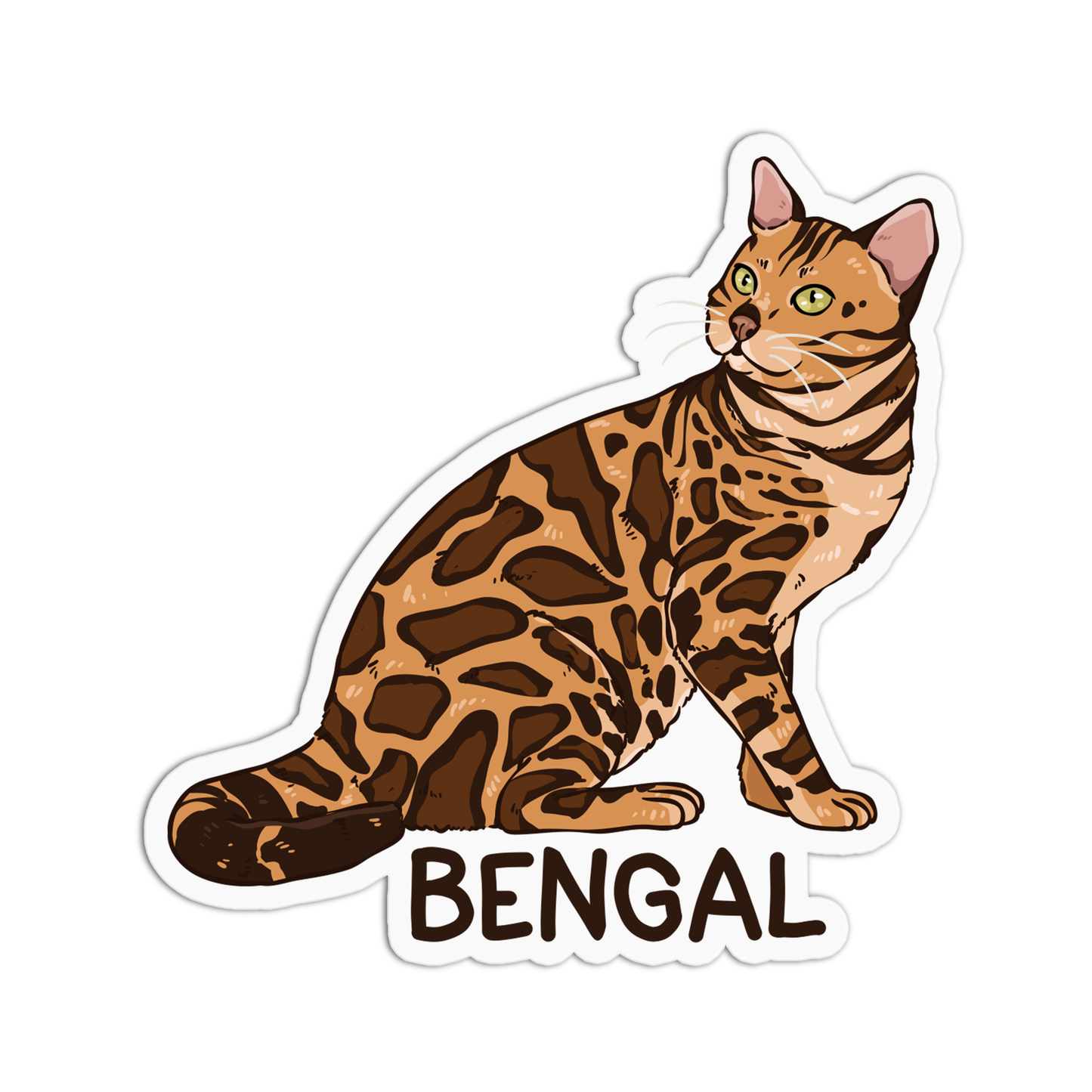 Bengal Cat Sticker