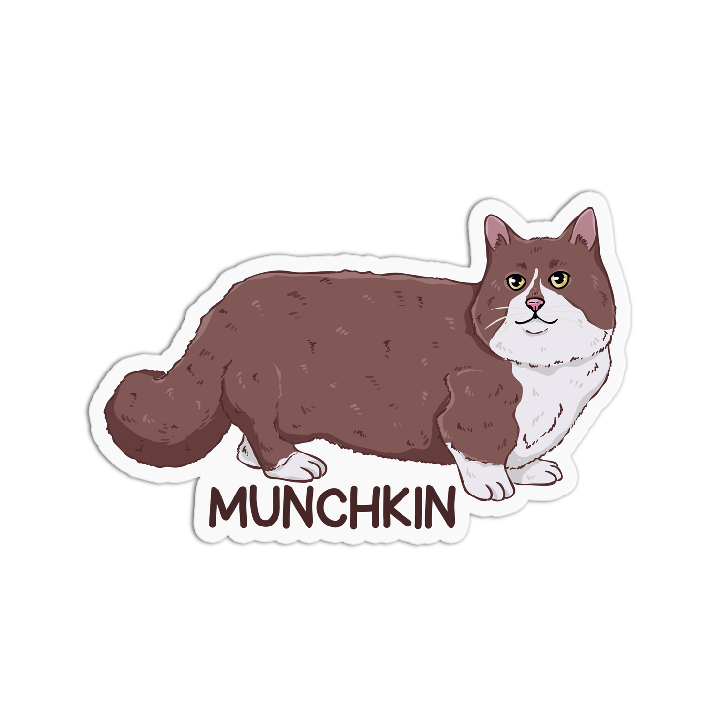 Munchkin Cat Sticker