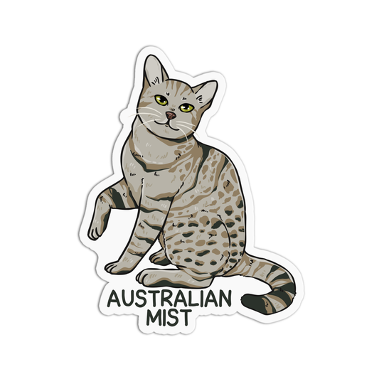 Australian Mist Cat Sticker