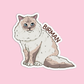 Birman Cat Sticker