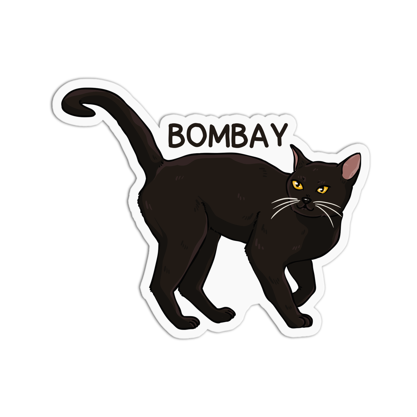 Bombay Cat Sticker