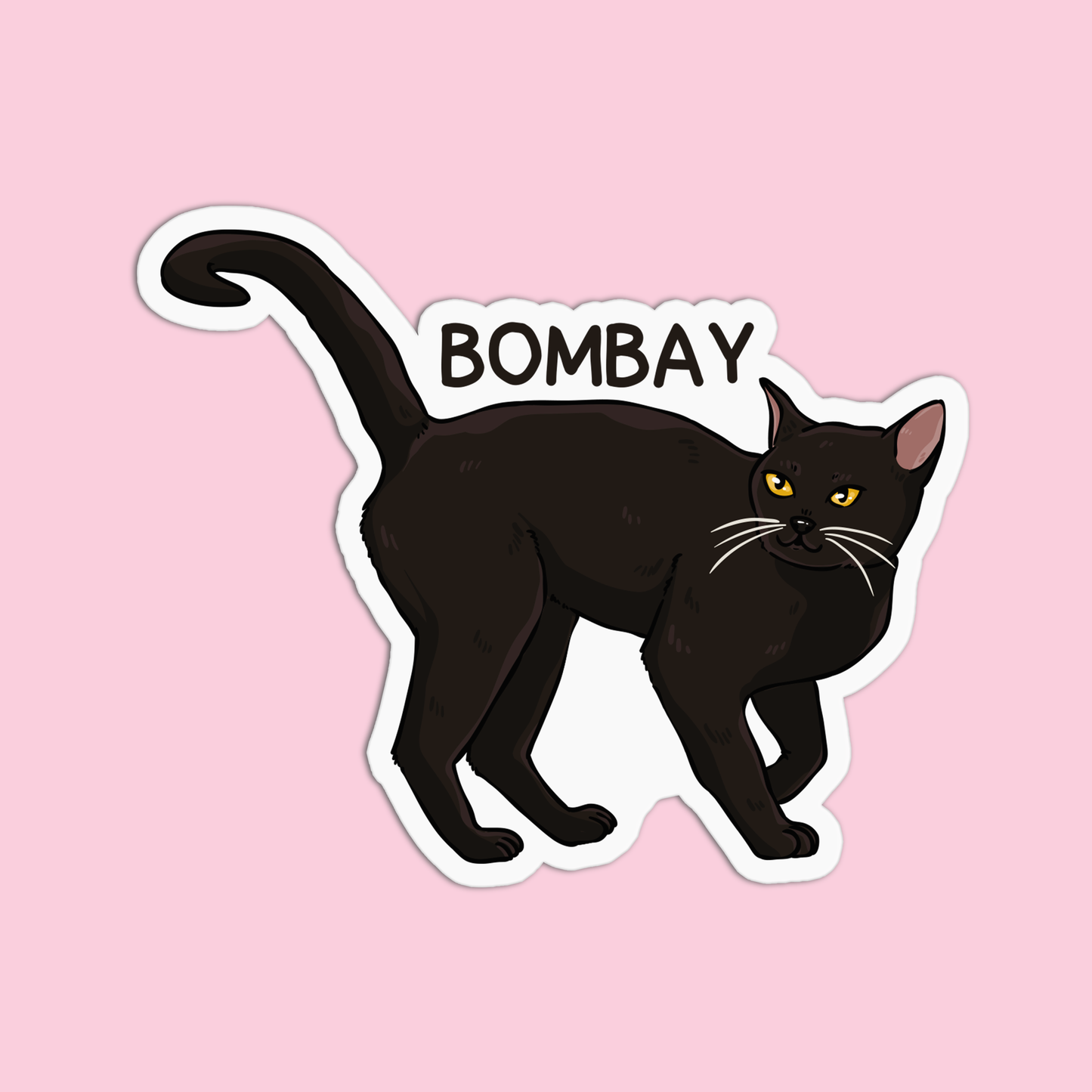 Bombay Cat Sticker