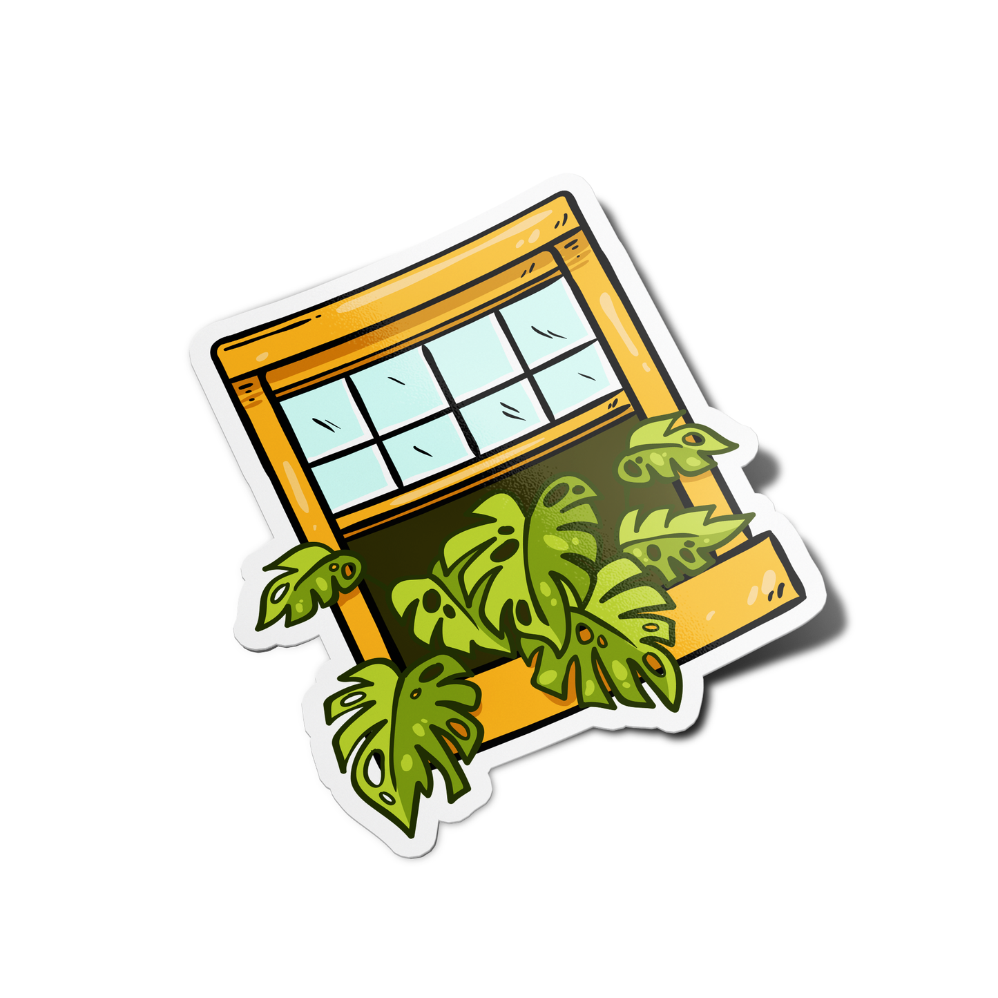 Swiss Cheese Plant Sticker