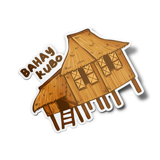 Bahay Kubo Pinoy Sticker