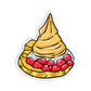 Fruit Dessert Hawaii Stickers