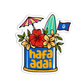 Hafa Adai Hawaii Stickers