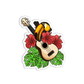 Toucan & Ukelele Hawaii Stickers