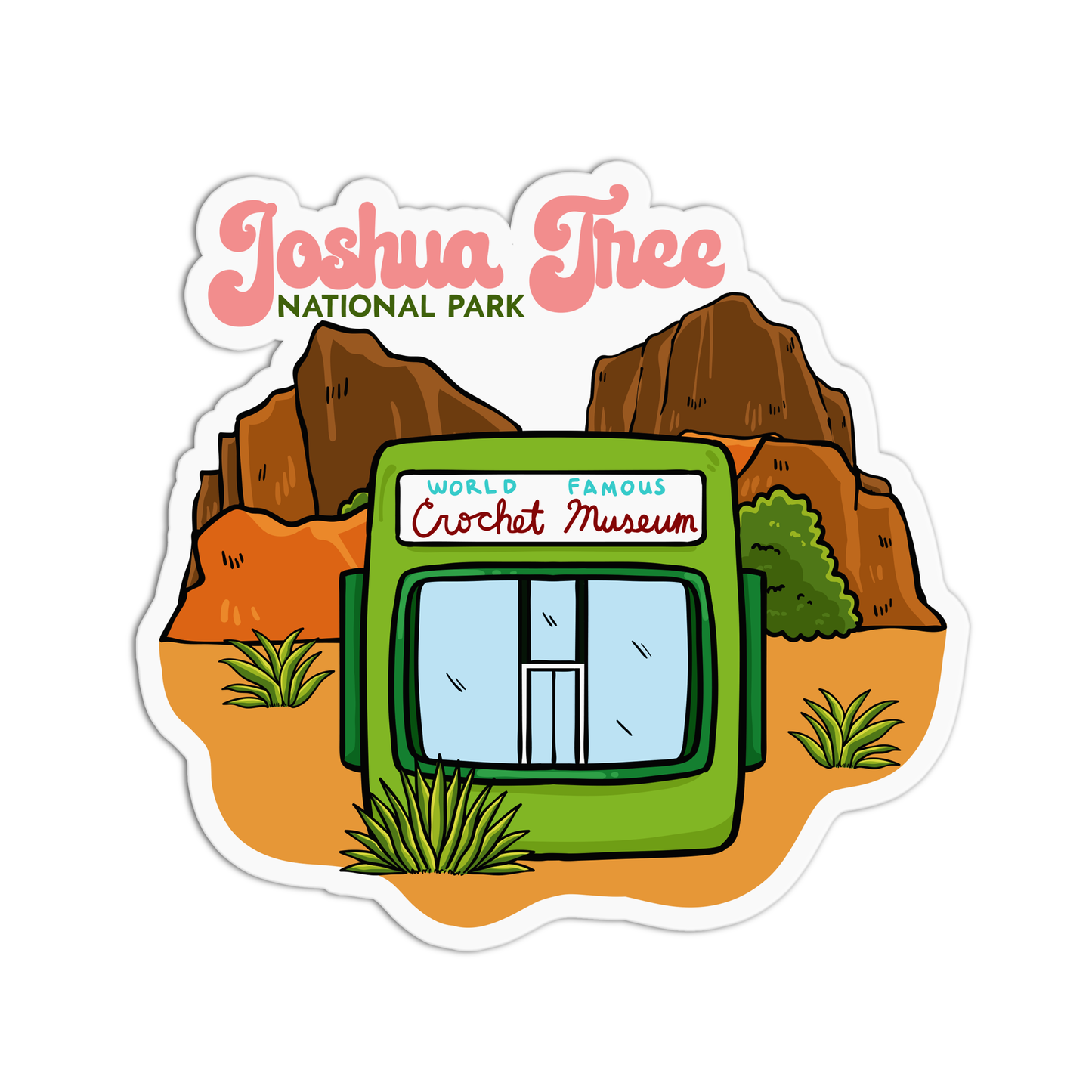 Joshua Tree Sticker