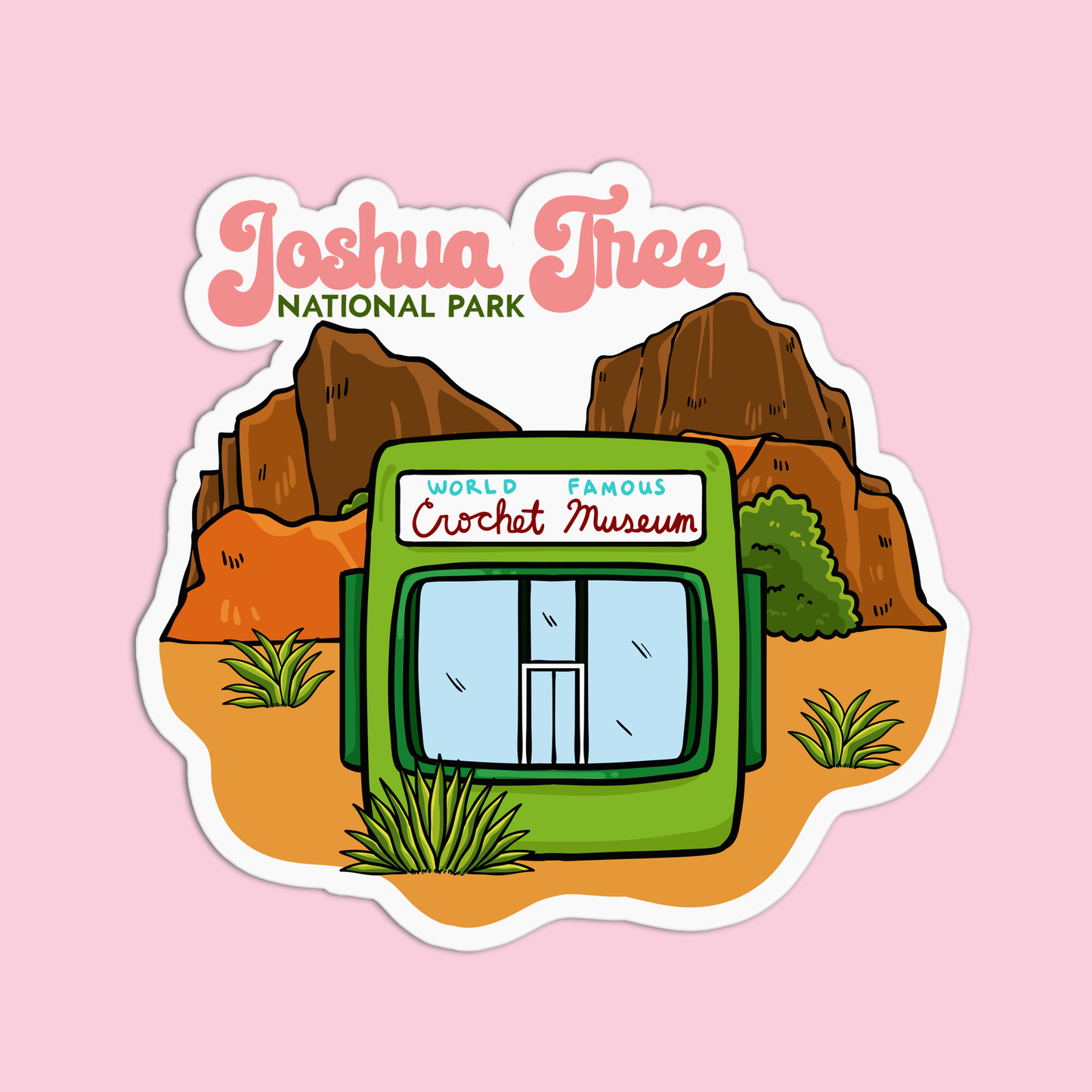 Joshua Tree Sticker