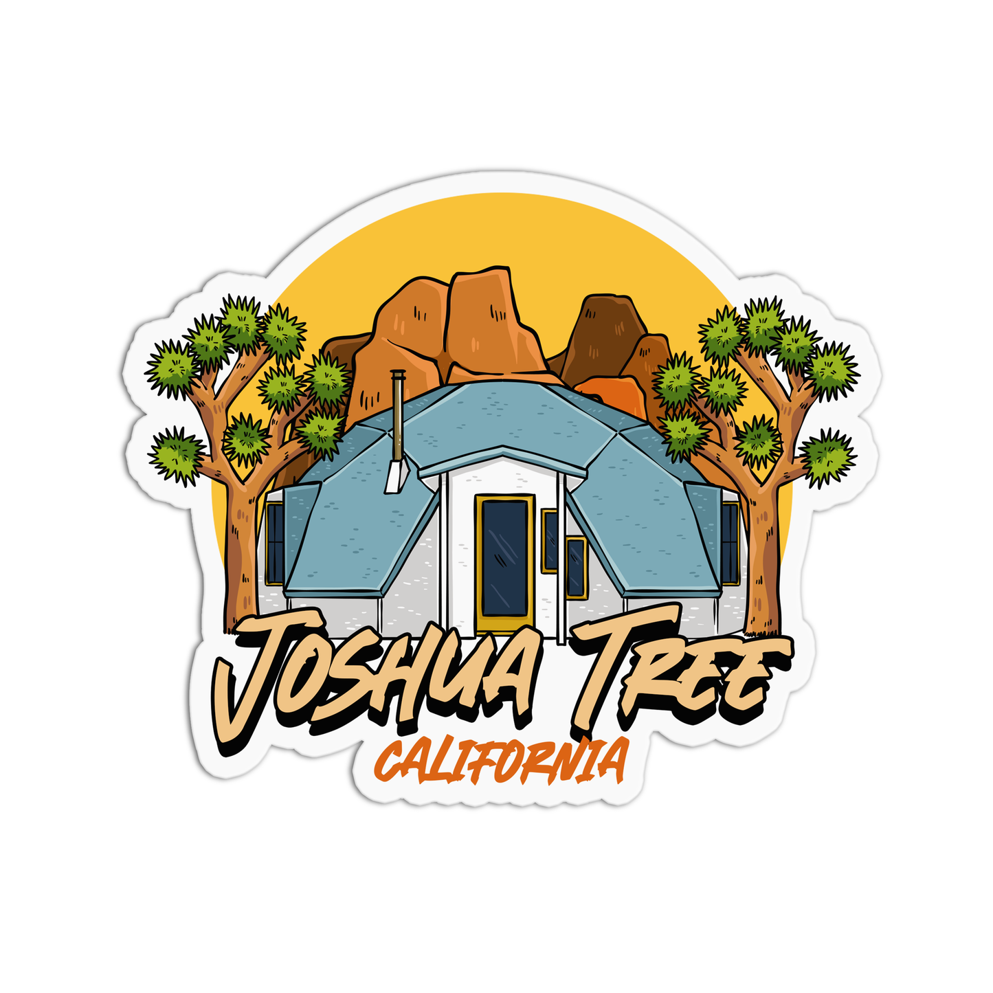 Joshua Tree Sticker