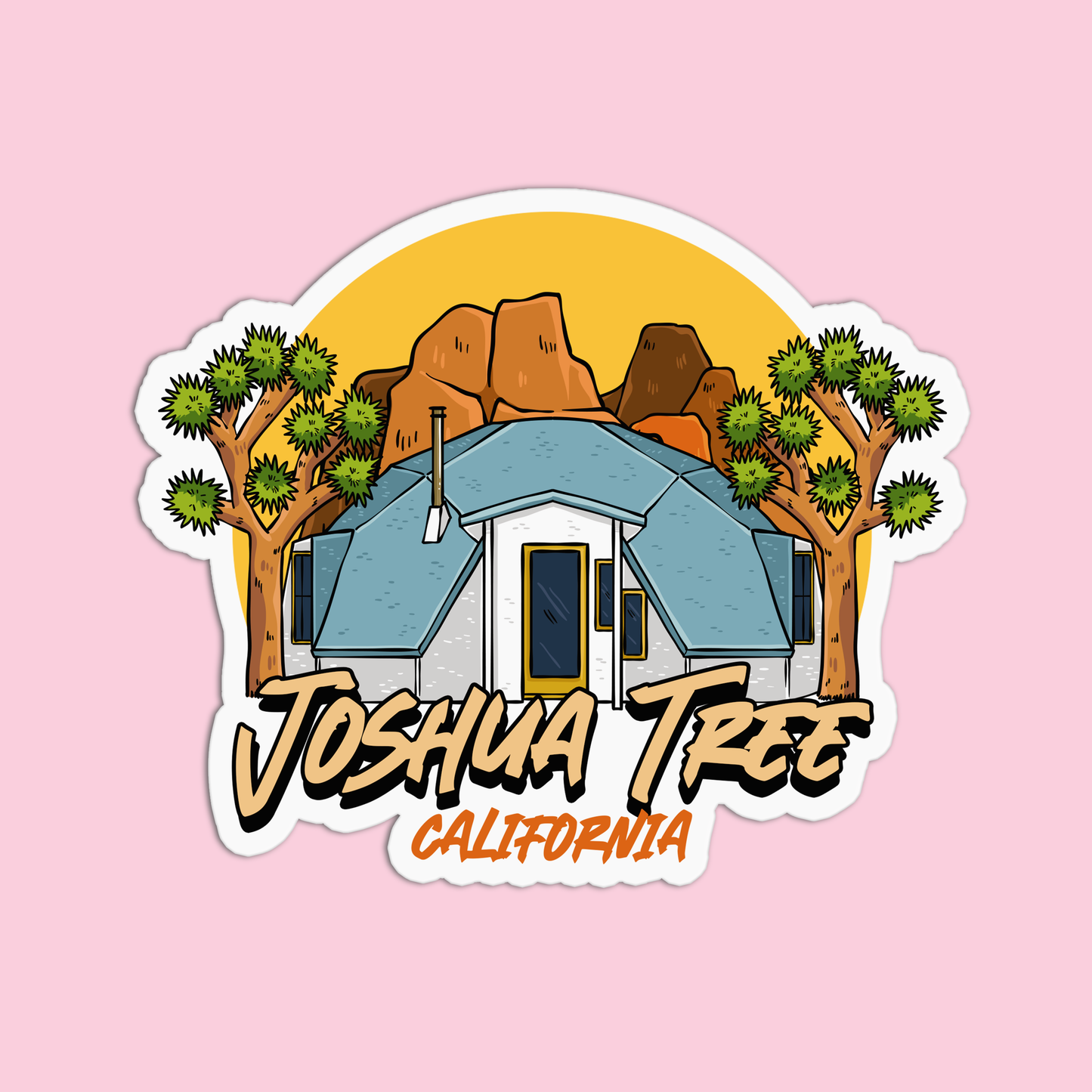 Joshua Tree Sticker