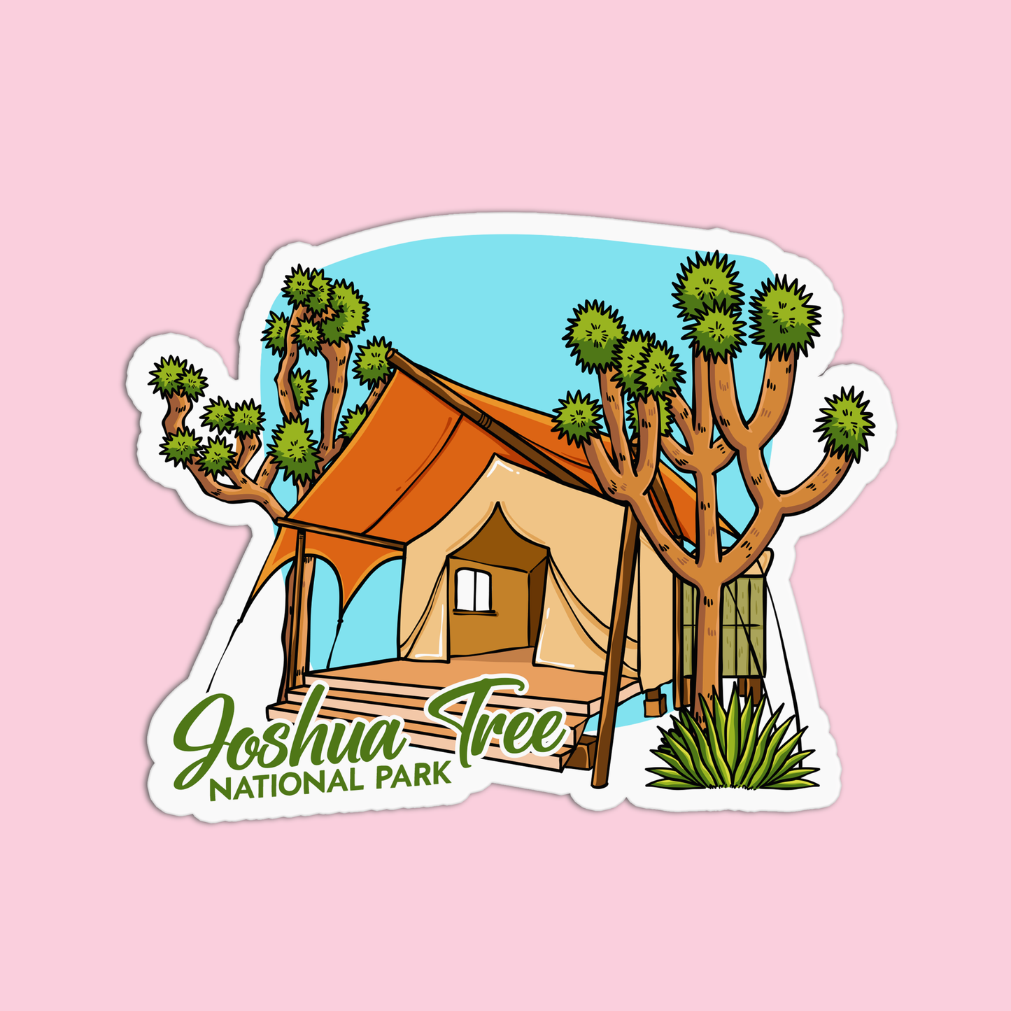 Joshua Tree Sticker