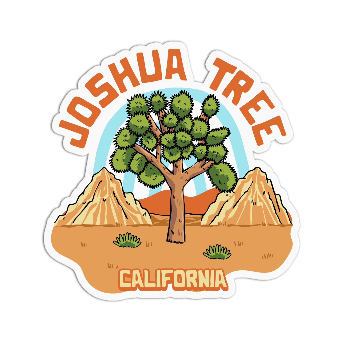 Joshua Tree Sticker