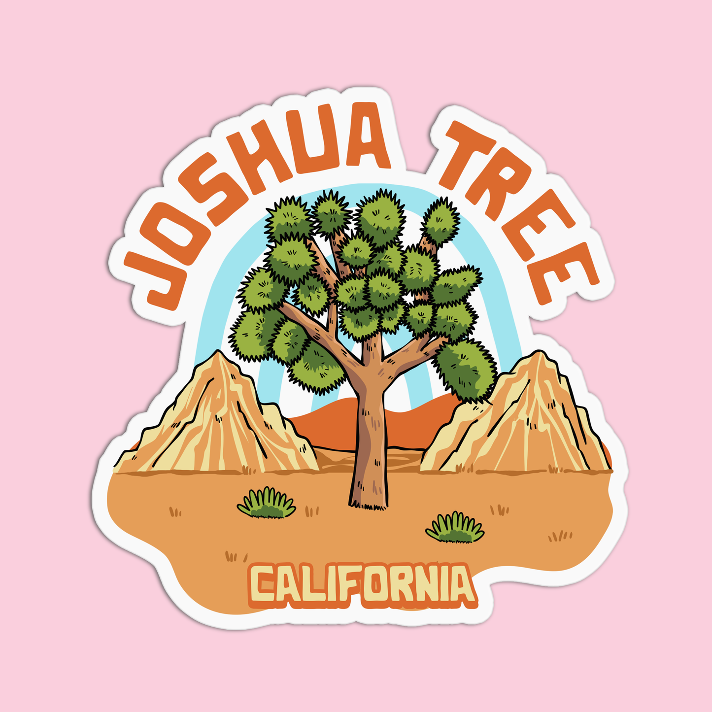 Joshua Tree Sticker