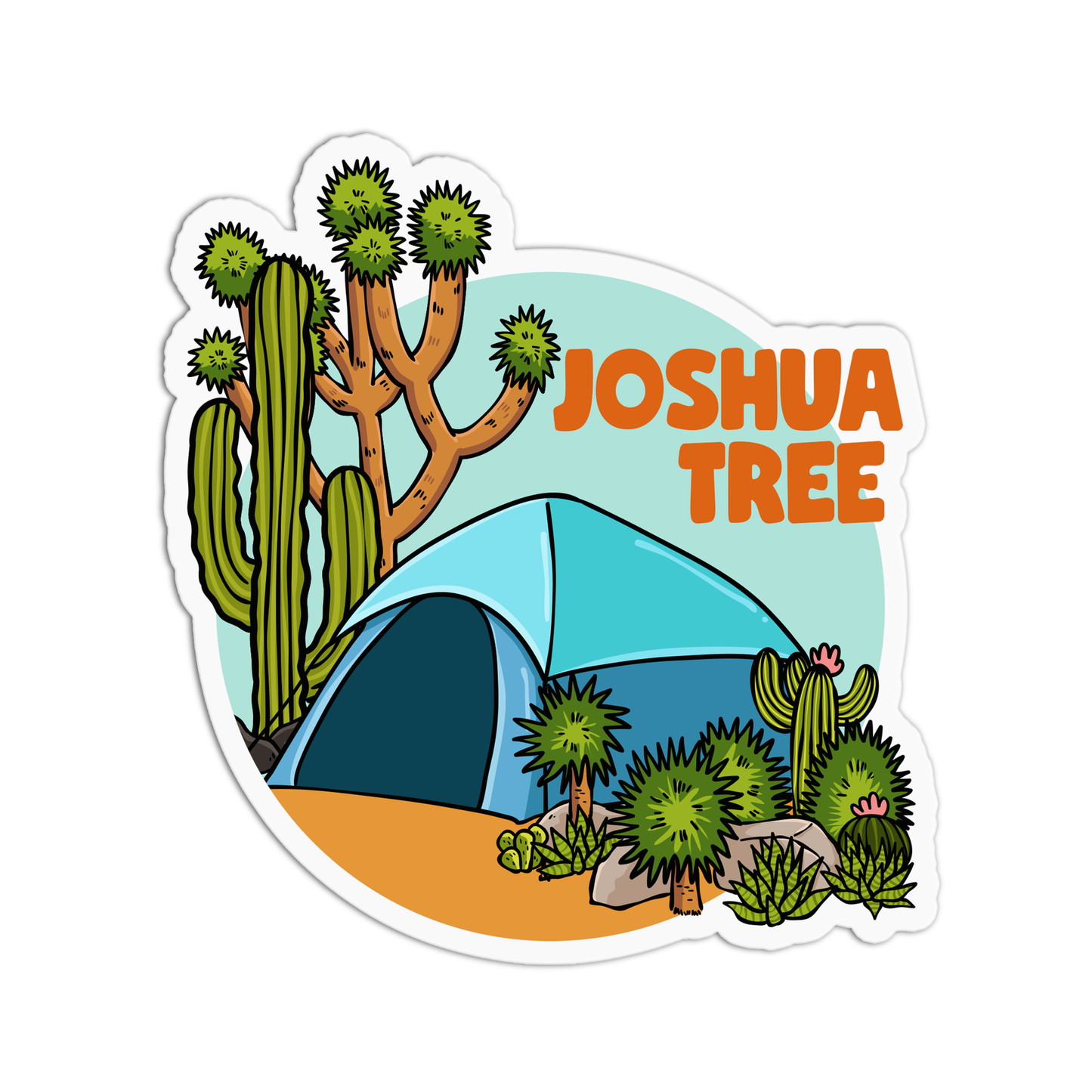 Joshua Tree Sticker