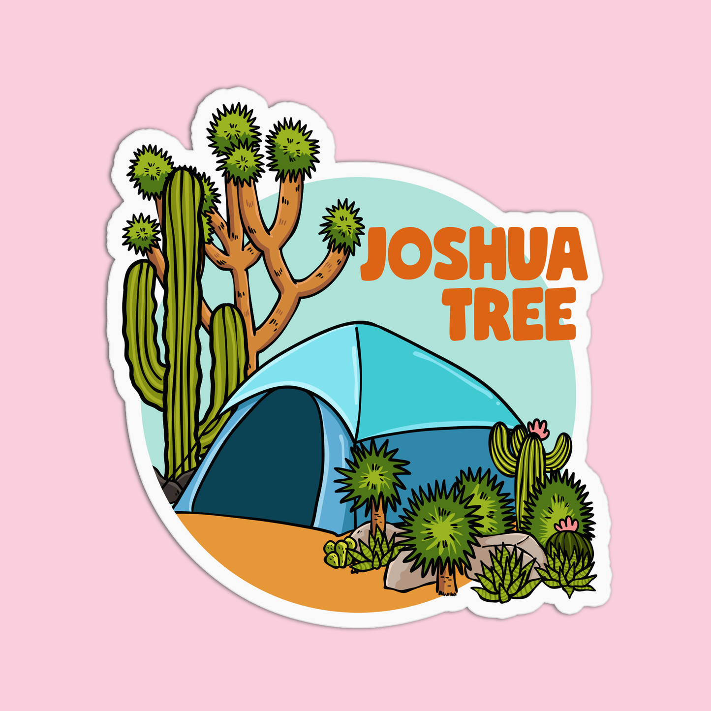 Joshua Tree Sticker