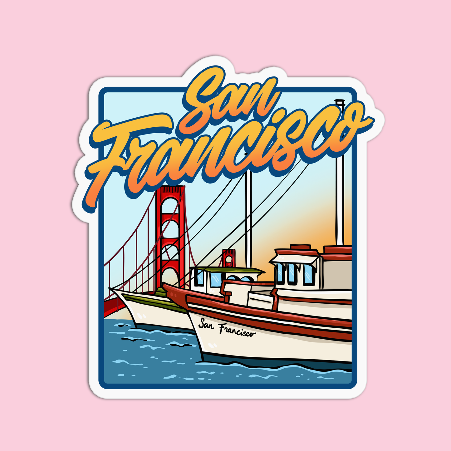 San Francisco Sticker