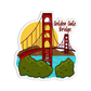 Golden Gate Bridge San Francisco Sticker