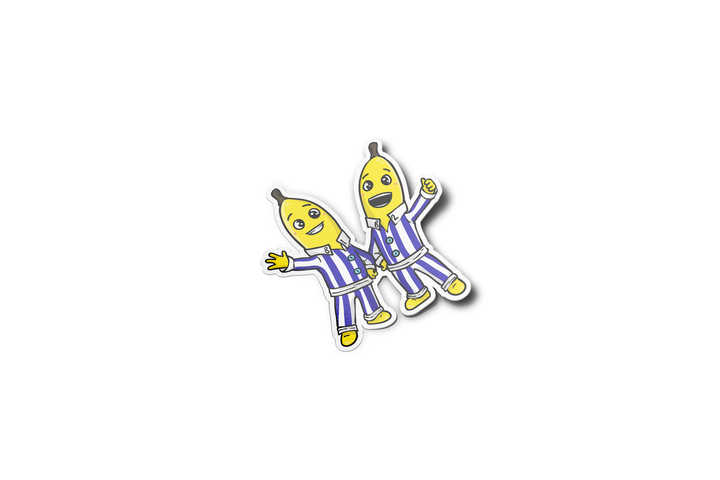 Bananas in pyjamas 90's Sticker