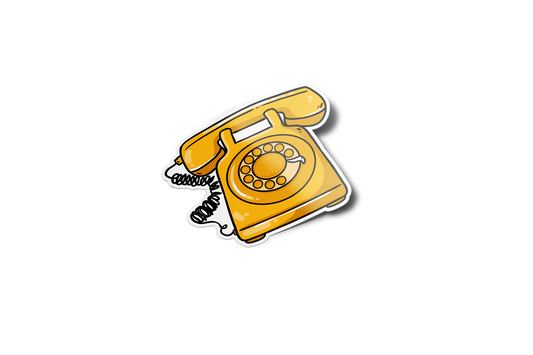 Telephone 90's Sticker