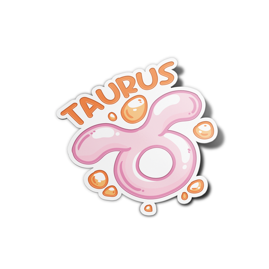 Taurus Zodiac Sign Sticker