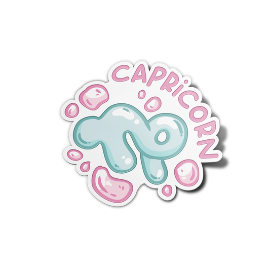 Capricorn Zodiac Sign Sticker