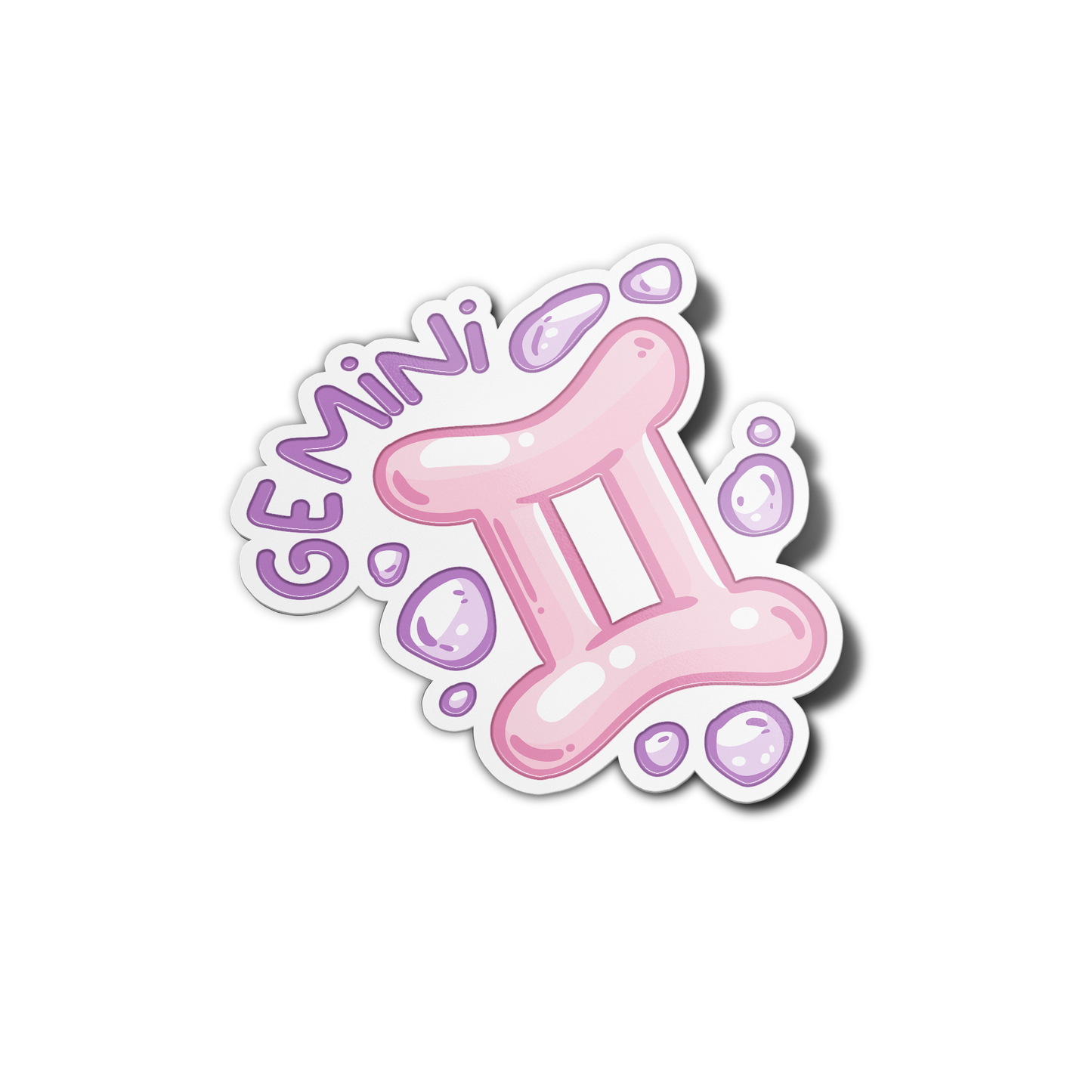 Gemini Zodiac Sign Sticker