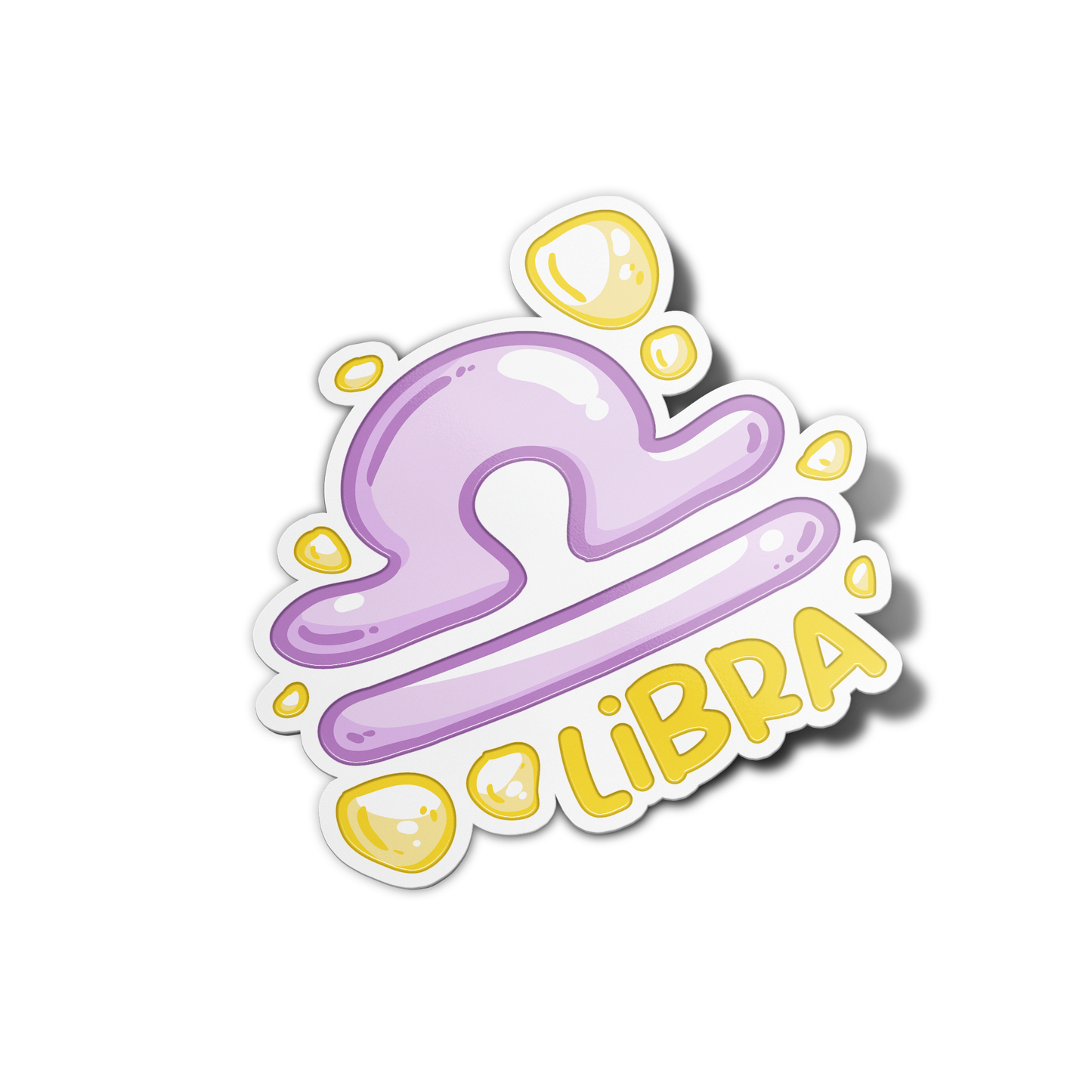 Libra Zodiac Sign Sticker