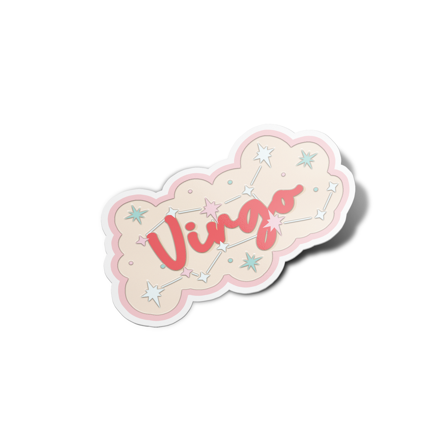 Virgo Name Sticker